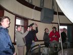 Inside the dome