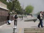 At the river in Yangzhou City