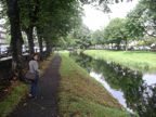 Along the canal