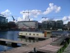Building at the dock
