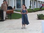 Bridesmaid carrying the rings