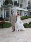 The happy couple
