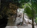 Path towards the cenote entrance