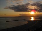 ... and sunset