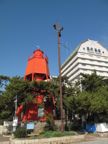 Light tower & hotel